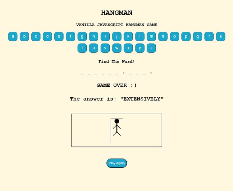 Hangman Game