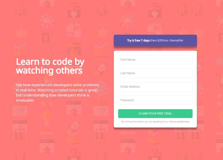 JS Signup Form